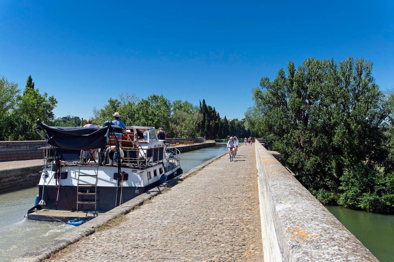 "Le Colombier"-Meuble De Tourisme 3 Etoiles -Residence "Les Logis De Beziers"-Garage Optionnel-Coeur De Ville-Plages A 16Km ! 外观 照片